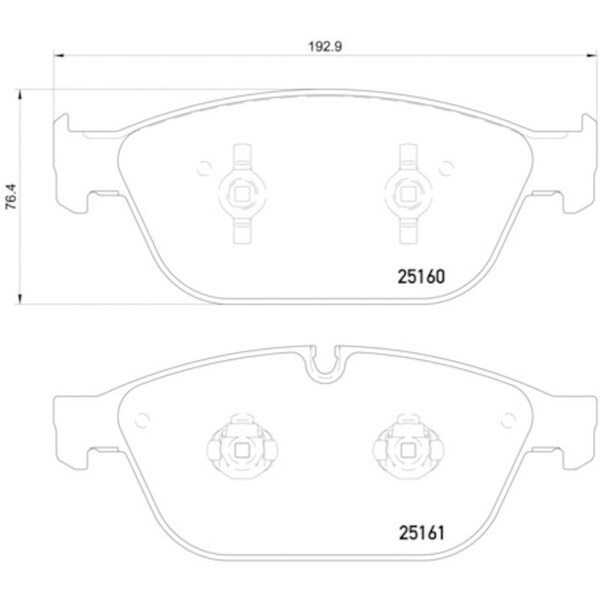 Disc Brake Pad,355016021